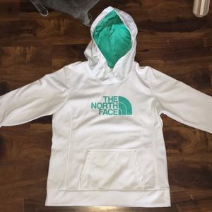 White North Face Sweatshirt